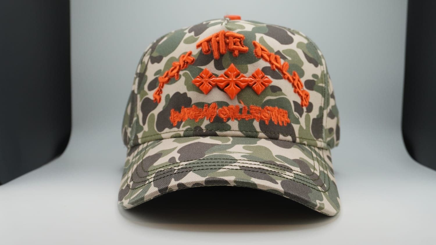 Gorra Camo naranja