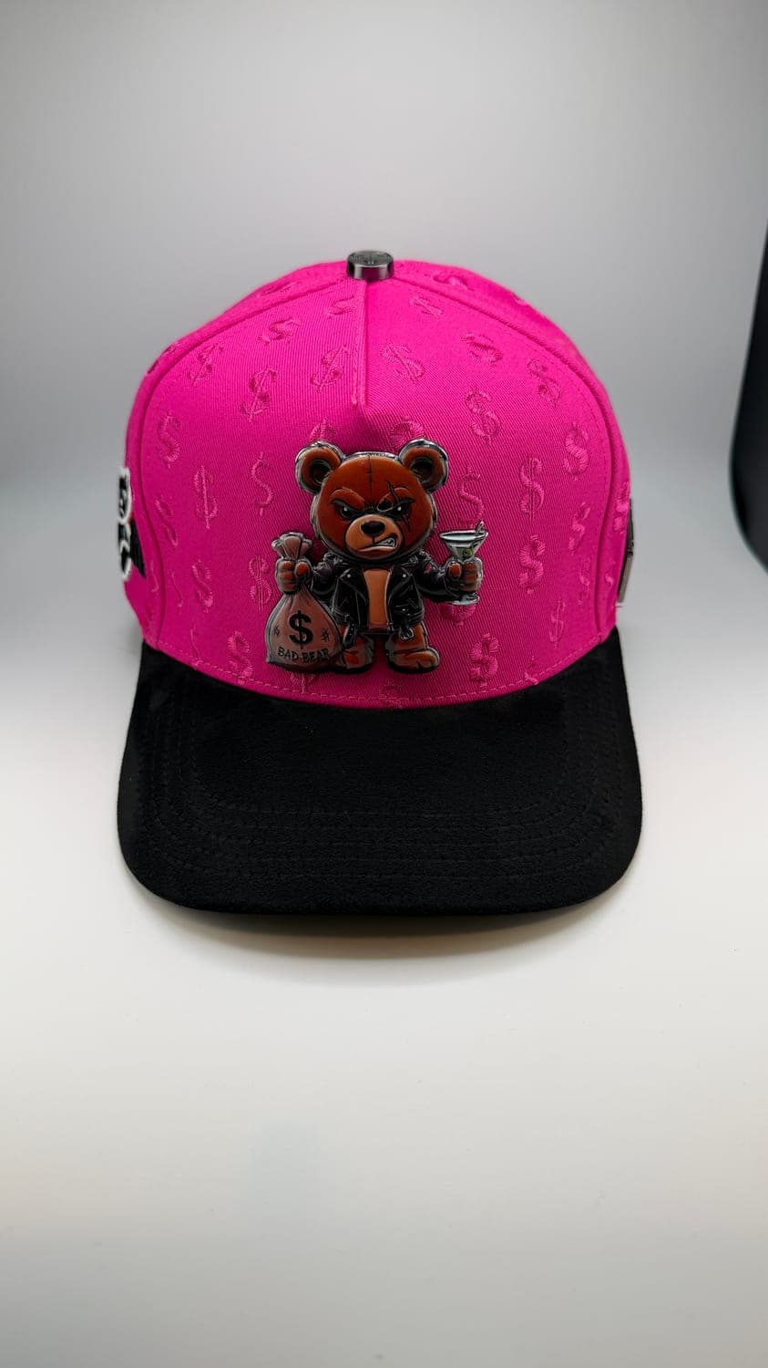Gorra osito rosa